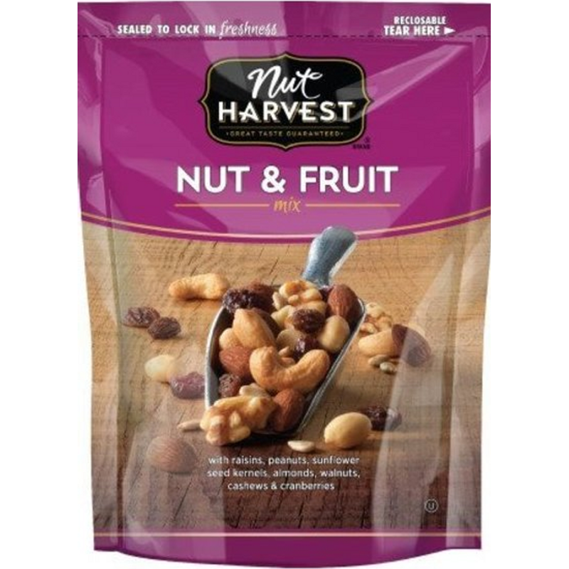 Fritolay Nut Harvest Nut & Fruit Mix 3oz Bag