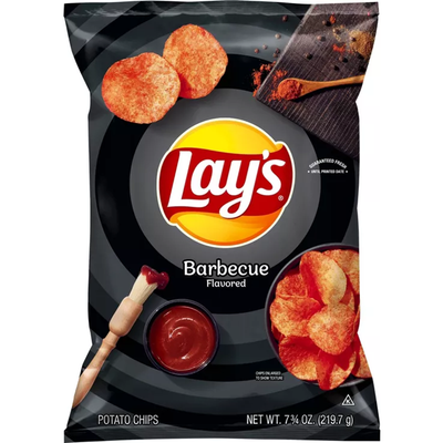 Lay's Barbecue Flavored Potato Chips 7.75oz Bag
