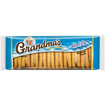 Grandma's Vanilla Sandwich Creme Cookies 3.025oz Pack