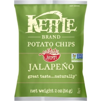 Lay's Kettle Cooked Jalapeno Flavored Chips 2.14oz Bag
