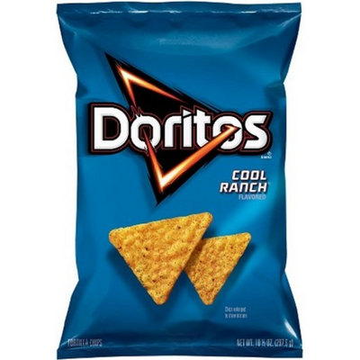 Doritos Cool Ranch Flavored Tortilla Chips 2.75 oz