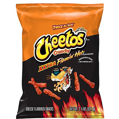 Cheetos Crunchy  Xxtra Flamin' Hot 3.25 oz