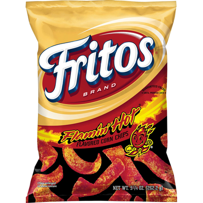 Fritos Flamin' Hot Corn Chips 9.25 oz Bag