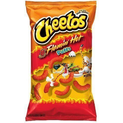 Cheetos Flamin' Hot Puffs 8.5oz