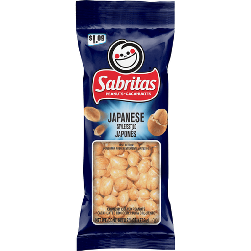 Sabritas Japanese Nuts 2 3/4oz