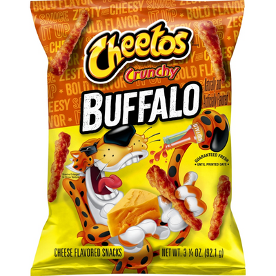 Cheetos Crunchy Buffalo 3.25oz
