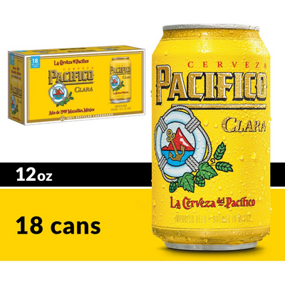 Pacifico 18 Pack 12oz