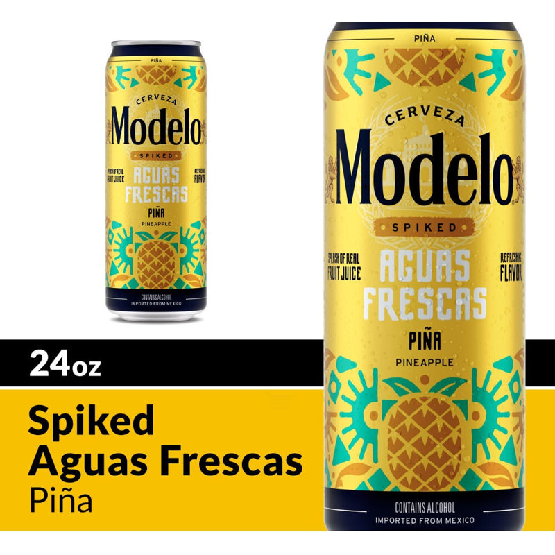 Modelo Agua Fresca Pinapple 24oz