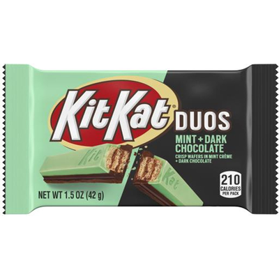 Kit Kat Duos Mint & Dark Chocolate Bar 1.5oz Pack