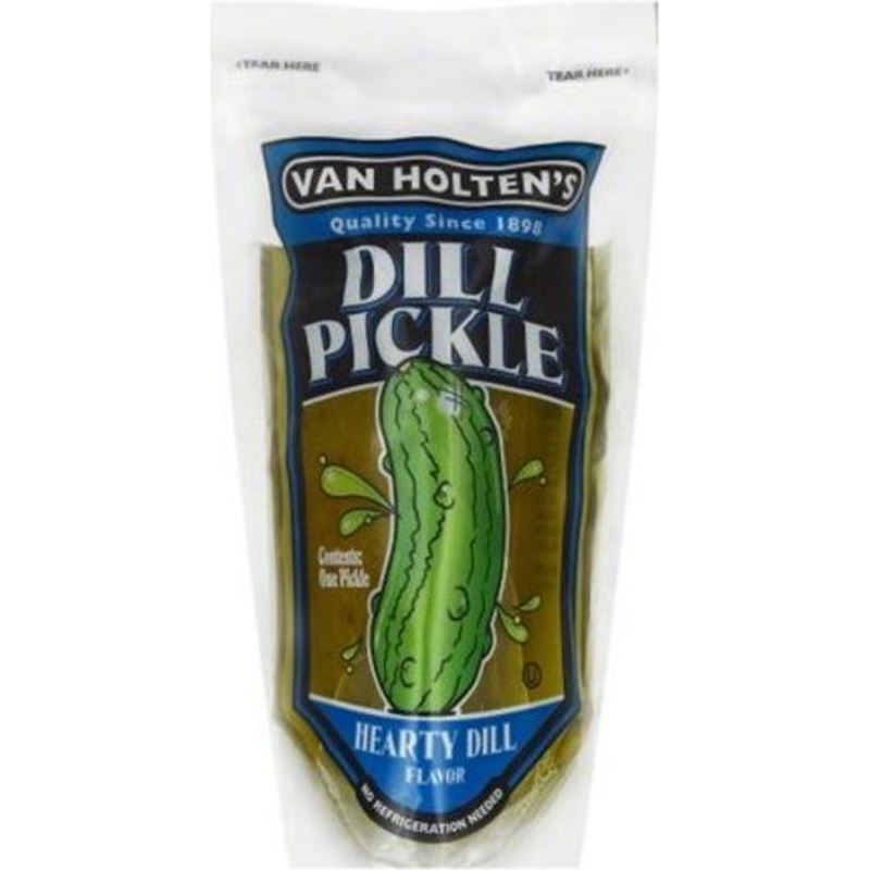 Van Holtens Hearty Dill Pickles 2oz Count