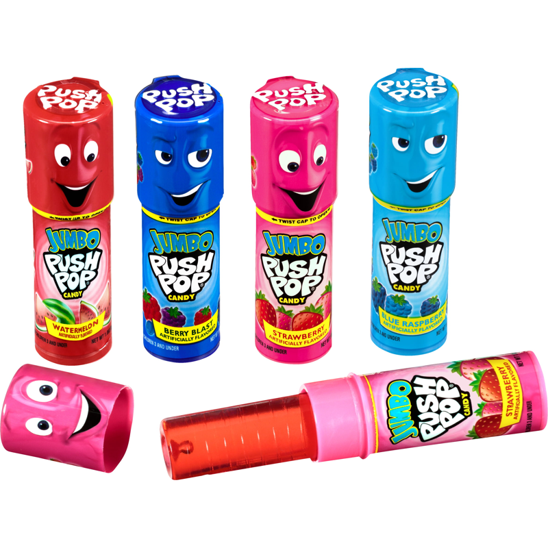 Push Pop Candy 15g Count