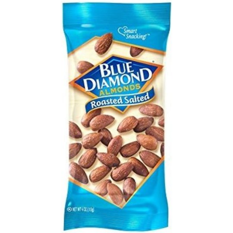 Blue Diamond Almonds Roasted Salted 1.5 oz Bag