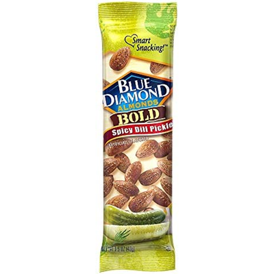 Blue Diamond Bold Spicy Dill Pickle Almonds 1.5oz Can