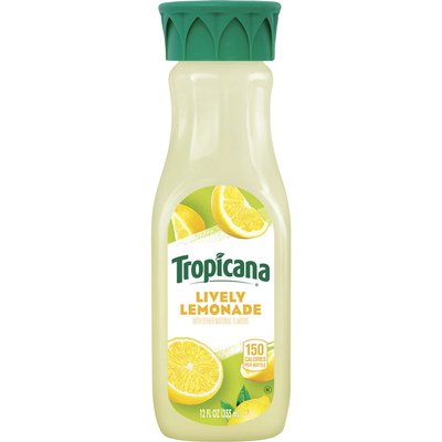 Tropicana Lively Lemonade 12oz Bottle