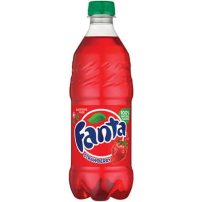 Fanta Strawberry 20oz Bottle