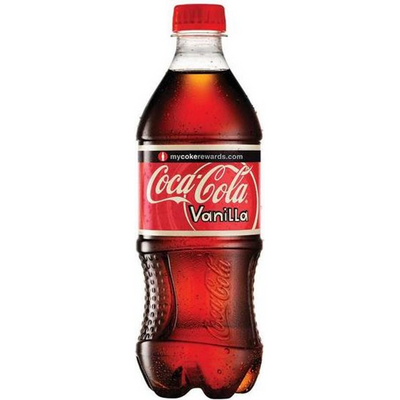 Coca-Cola Vanilla Soda 20 oz Bottle