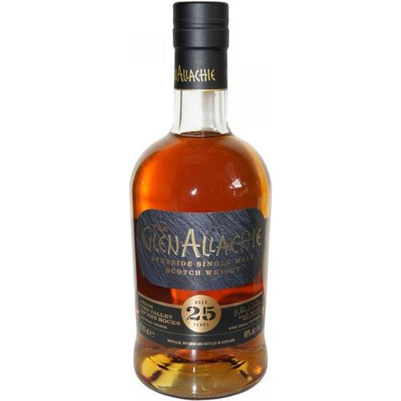 GlenAllachie 25 Year Speyside Single Malt Scotch Whisky 750mL