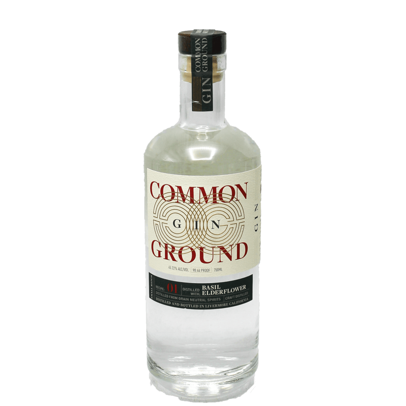 Common Ground Gin Basil & Elde rflower 750ml