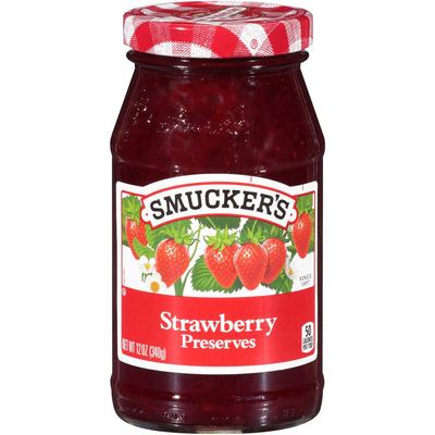 Smucker's Strawberry Preserves 12oz Jar