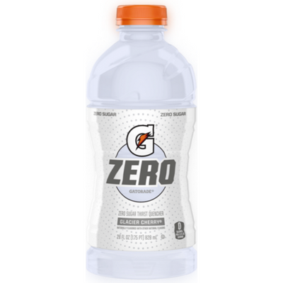 Gatorade Zero Glacier Cherry 28oz Bottle