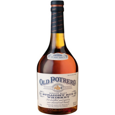 Old Potrero Single Malt Straight Rye Whiskey, 750 ml (48.5% ABV)