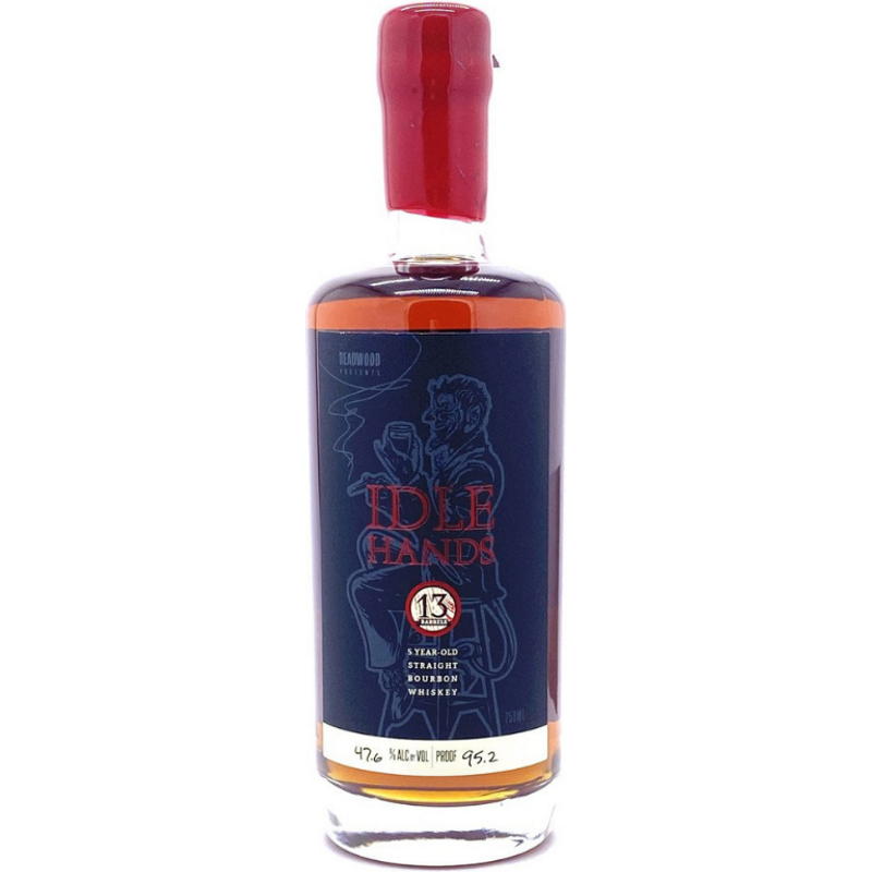 Idle Hands 5 Year Old 13 Barrels Straight Bourbon Whiskey 750mL