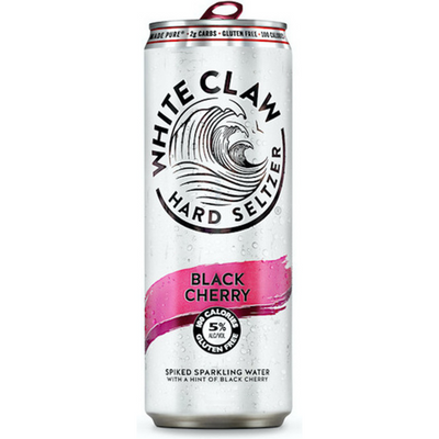 White Claw Hard Seltzer Black Cherry 12 Pack 12oz Cans