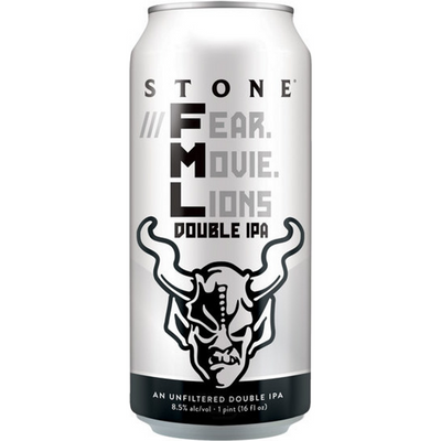 Stone ///Fear.Movie.Lions Hazy Double IPA 19.2oz Can