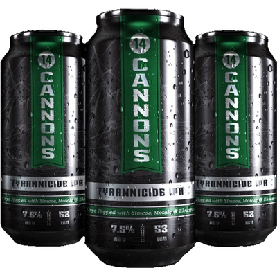 14 Cannons Tyrannicide 4 pack 16oz Cans 7.5% ABV
