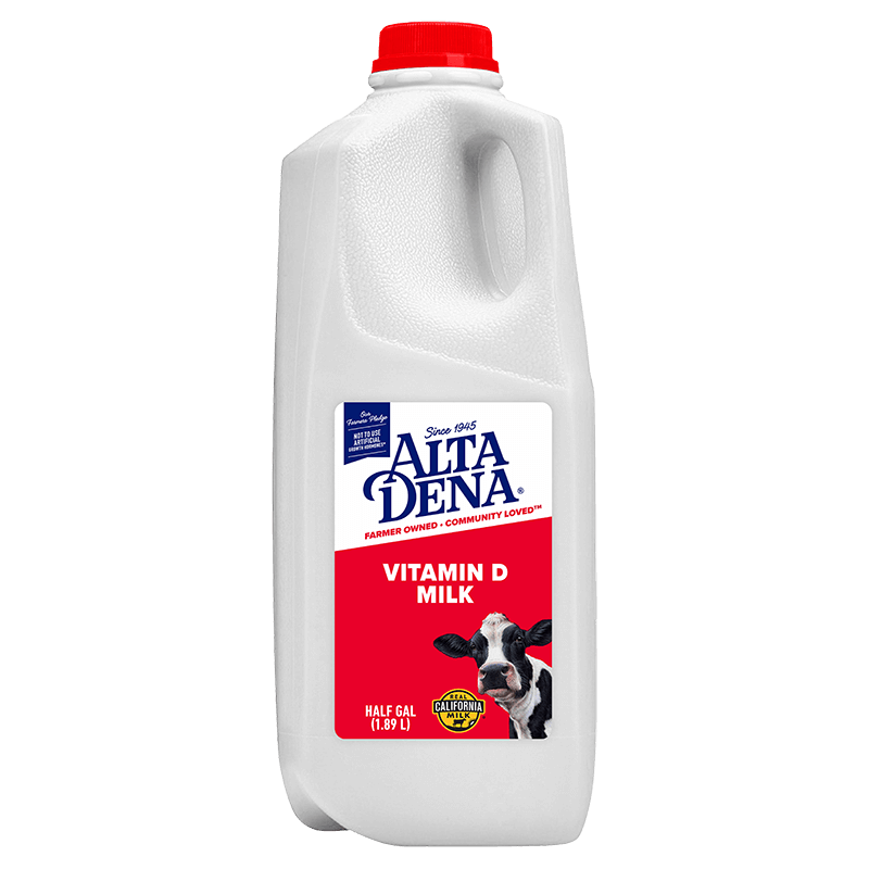 Alta Dena Vitamin D Pure Milk 1.89L Plastic Bottle