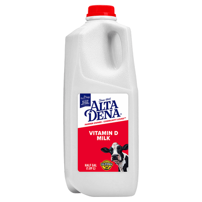 Alta Dena Vitamin D Pure Milk 1.89L Plastic Bottle