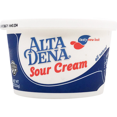 Alta Dena Sour Cream 16oz Container