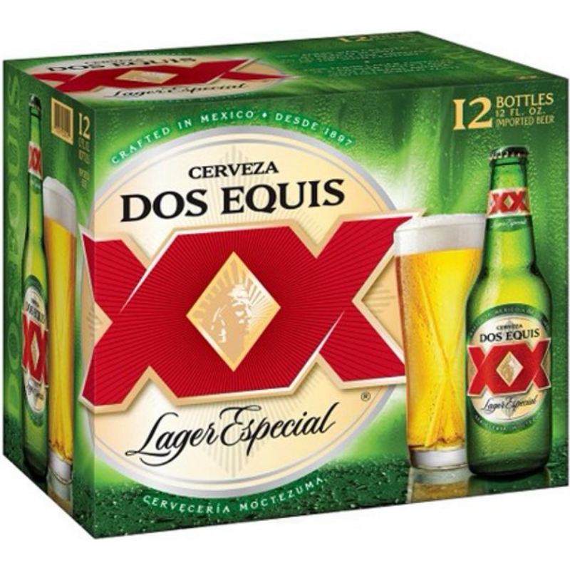 Dos Equis Lager Especial 12 Pack 12 oz Bottles
