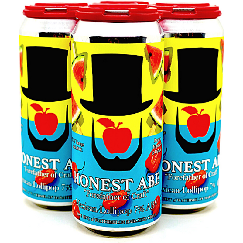 Honest Abe Mexican Mango Lollipop 4 Pack 16 oz Cans