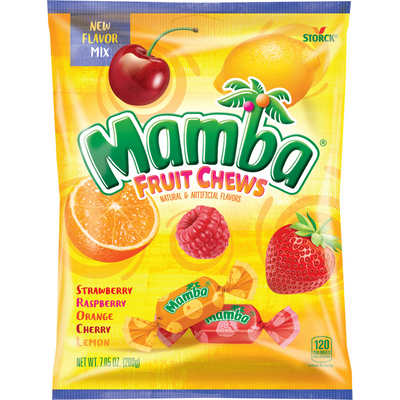 Mamba Fruit Chews 7.05 Oz