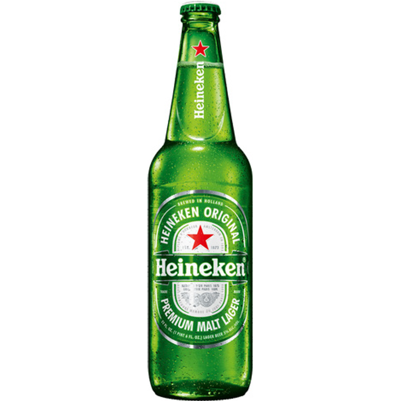 Heineken Lager Beer 22 oz Bottle