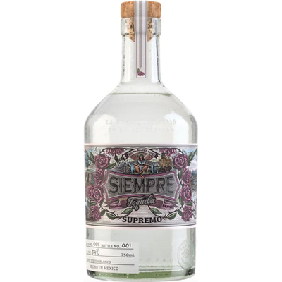 Siempre Supremo Blanco Tequila 750ml Bottle