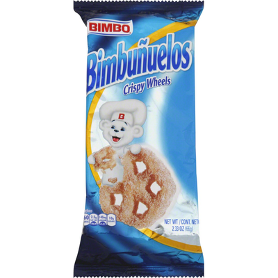 Bimbo Bimbunuelos Crispy Wheels 2.33oz Bag