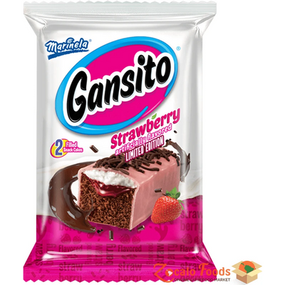 Marinela Gansito Strawberry Snack Cakes 3.53 oz
