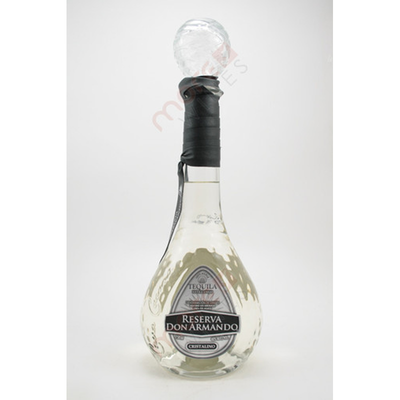 Reserva Don Armando Tequila Extra Anejo Cristalino 750ml Bottle