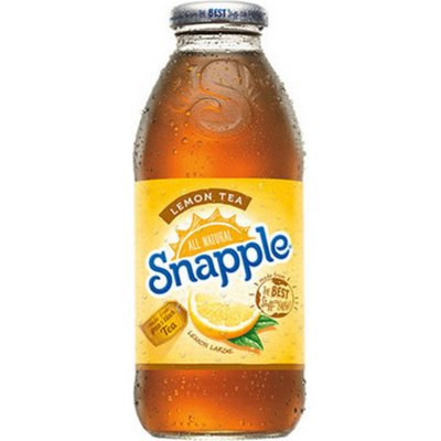 Snapple Lemon Flavored Tea 16oz Bottle