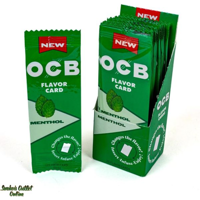 Ocb Flavor Card Menthol