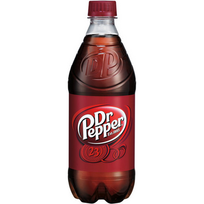 Dr Pepper Soda 23 20 oz Bottle