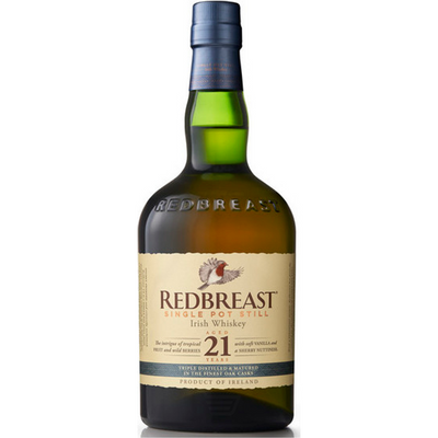 Redbreast Single Pot Still Irish Whiskey 21 Year 750mL