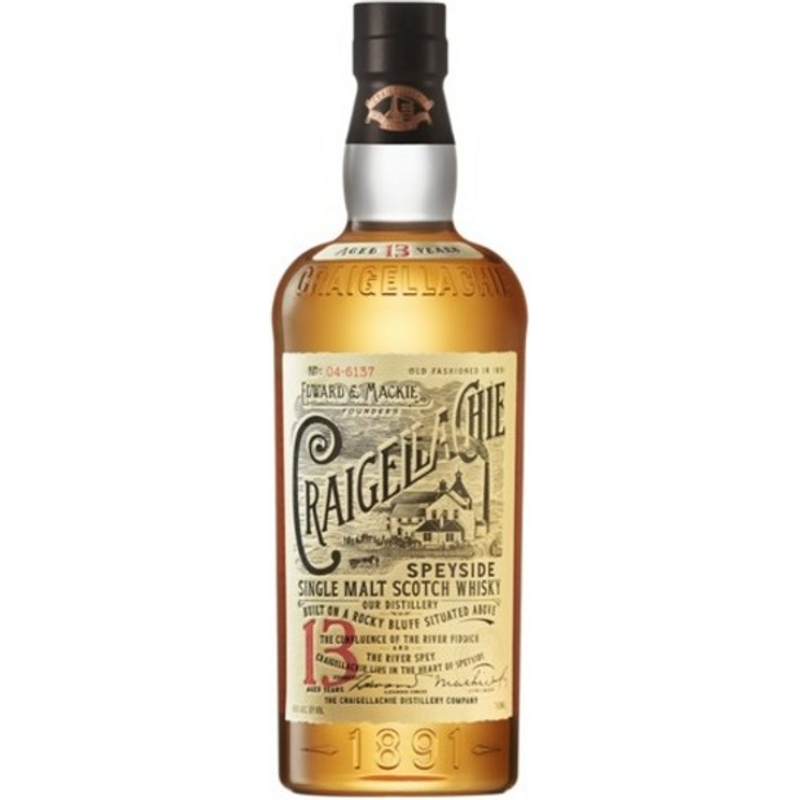 Craigellachie Speyside Single Malt Scotch Whisky 13 Year 750mL