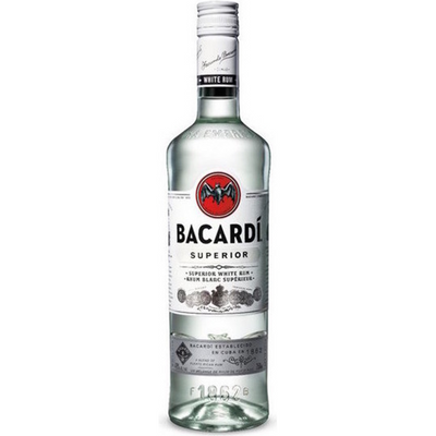 Bacardi Superior Light Rum 50mL