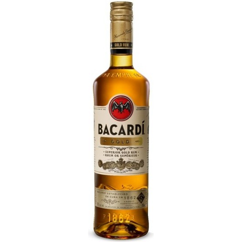 Bacardi Gold Original Premium Crafted Rum 750mL