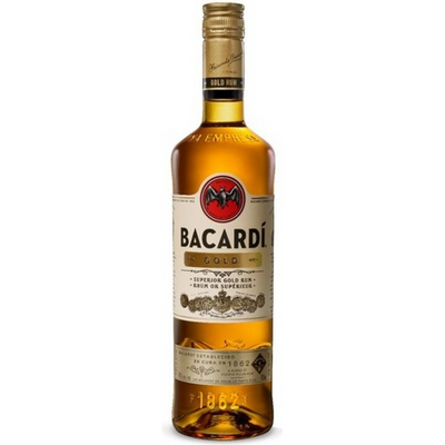 Bacardi Gold Original Premium Crafted Rum 375mL