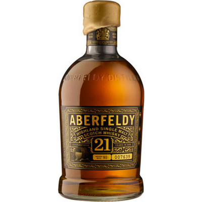 Aberfeldy Highland Single Malt Scotch Whisky 21 Year 750mL
