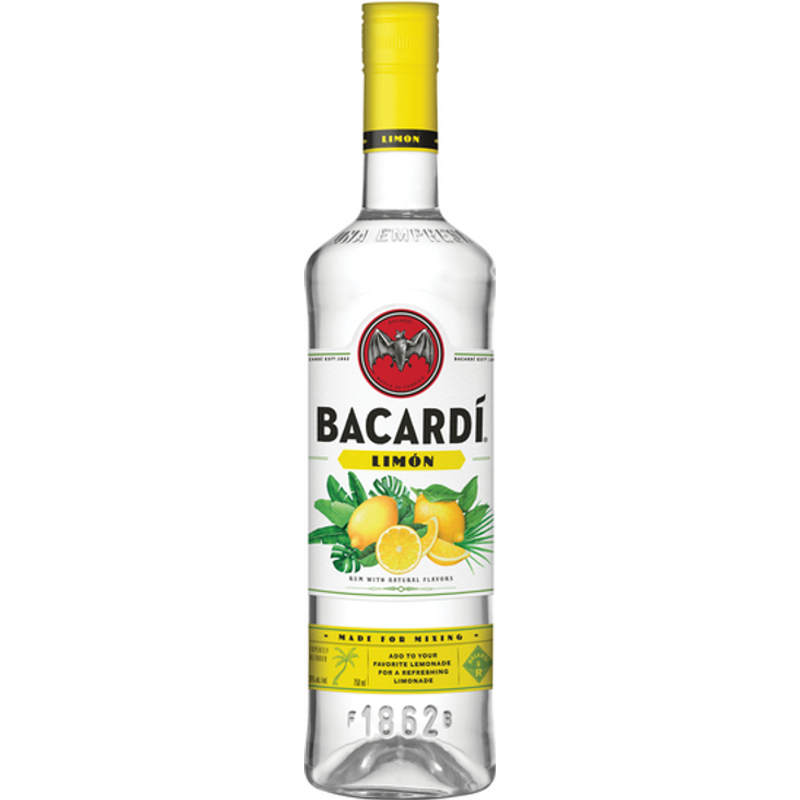 Bacardi Limon Original Citrus Rum 750mL